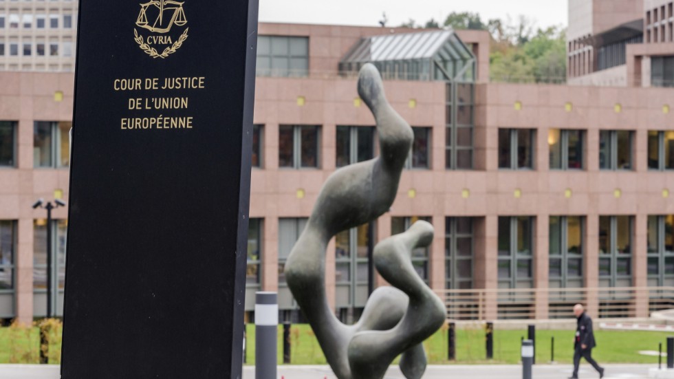EU:s domstol i Luxemburg. Arkivfoto.