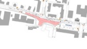 Väg stängs av i centrala Skellefteå under två veckor
