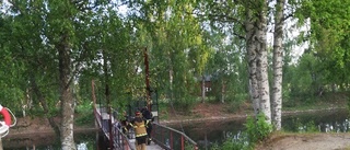 Räddningstjänsten släckte brand vid Bonnstan