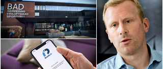 Bank-ID för att bada – men inte i Norrköping