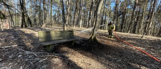 Gräsbrand vid Åsenstugan: "Måste vara snabb"