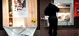 Automat sprängd i Borensberg