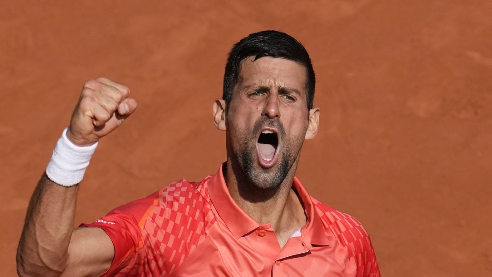 Novak Djokovic slog ut Carlos Alcaraz i semifinalen i Franska mästerskapen.