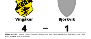 Vingåker tog hemmaseger mot Björkvik