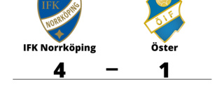 IFK Norrköping vann mot Öster på hemmaplan