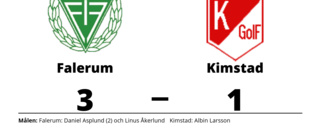 Albin Larsson målskytt - men Kimstad föll