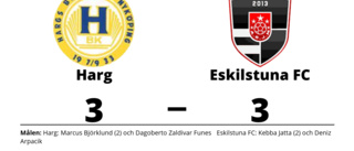 Eskilstuna FC kryssade mot Harg