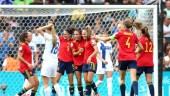 Spanien nickade sig till seger mot Finland