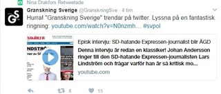 SD-politikern Nina Drakfors var trollfabrikens ansikte utåt: "Jag har lämnat GS"