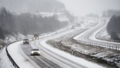Risk för halka på E4 och andra vägar i jul – SMHI varnar för hala vägbanor