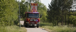 Skogsbrand i Katrineholm – brann på 150 kvadratmeter