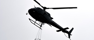 Flyg och helikoptrar fullbokade för bränder