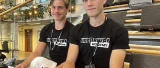 Emil och Milton två av 75 ungdomar som får gå entreprenörsutbildning: "Vi vill restaurera en bangolfbana" 