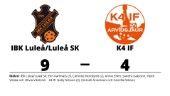 IBK Luleå/Luleå SK upp i topp efter seger