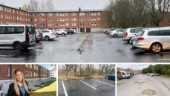 Sliten parkering har fått ny asfalt och nya linjer • Därför drog insatsen ut på tiden