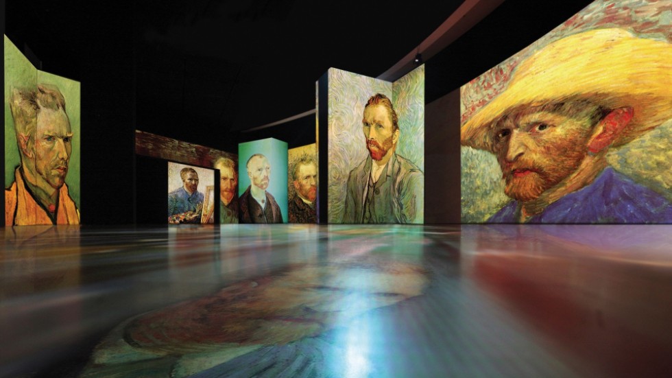 Visitors can expect over 3,000 images that transform walls, floors and ceilings into works of art.
