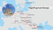 Experterna tipsar om rutter för tågluffare