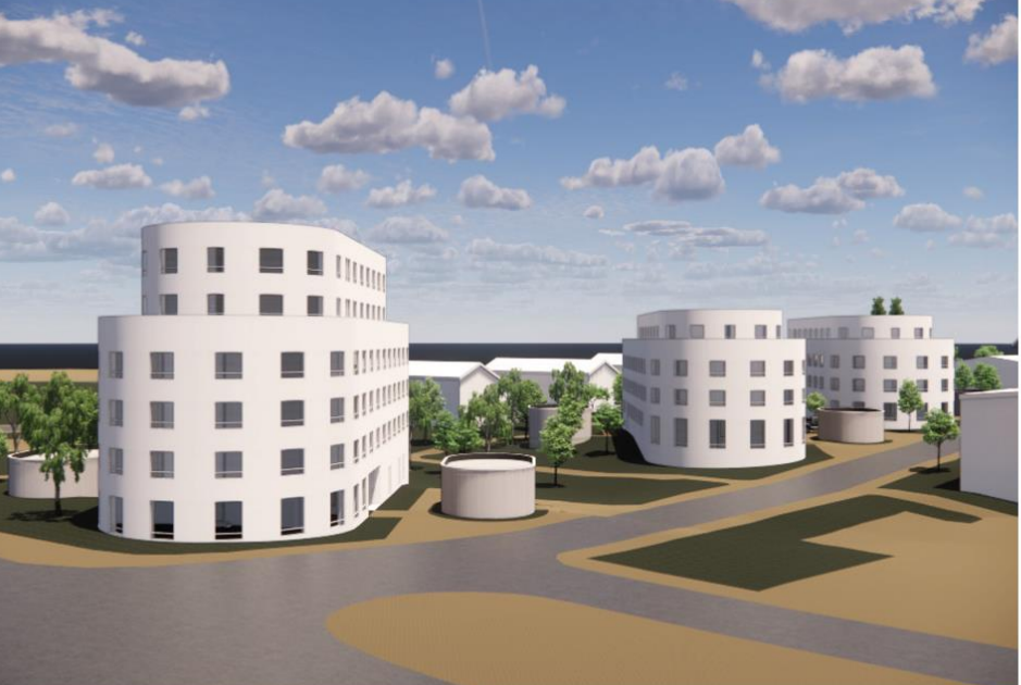 Här planeras 250 nya lägenheter i centrala Skellefteå