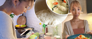 Pathitta delar med sig av thaimatstips: ✓Stor mortel ✓Färska asiatiska grönsaker ✓"Som att äta julbord hela tiden" 