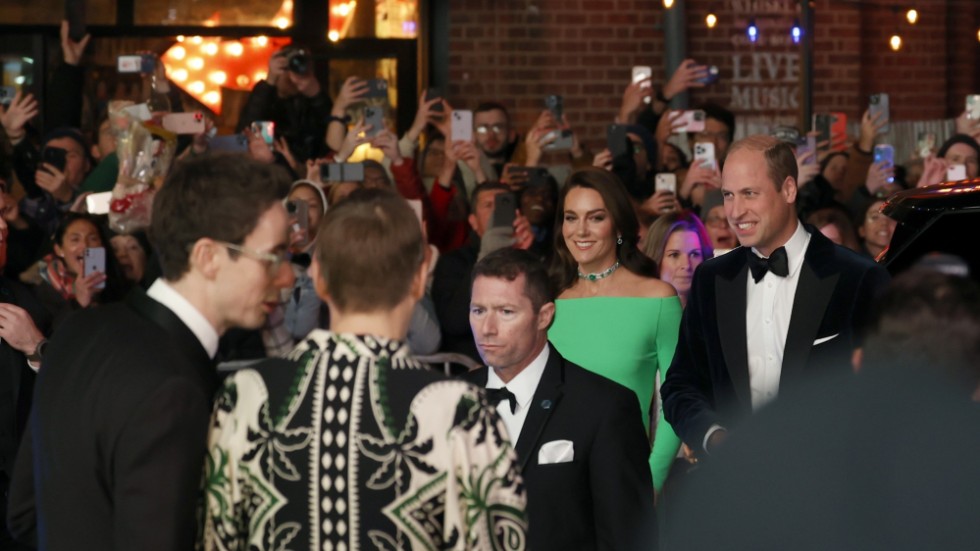 Prins William and Kate anlände till den andra upplagan av Earthshot Prize Awards.