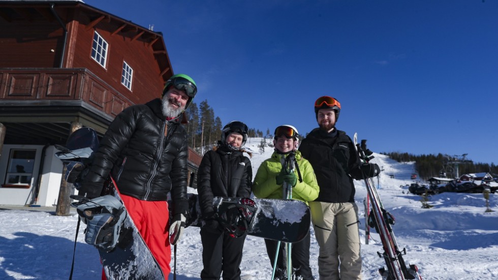 Full fart i backen när sportlovet rivstartade