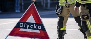 Kvinna död efter trafikolycka i Visby