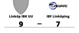 Linköp IBK UU vann mot IBF Linköping på hemmaplan