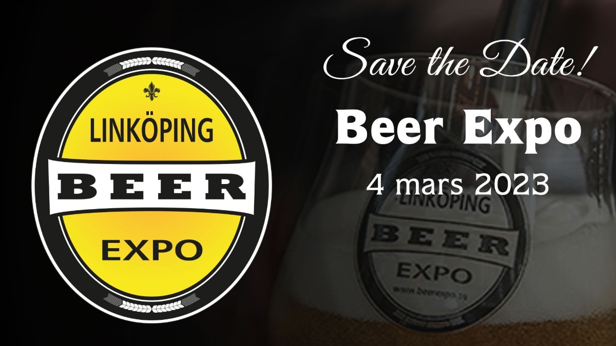 Linköping Beer Expo 4 mars 2023.
