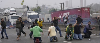 Nästan alla blockader i Brasilien upplösta
