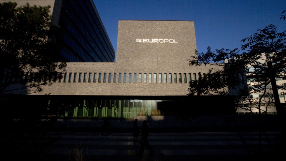 Europols huvudkontor i Haag i Nederländerna. Arkivbild.