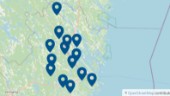 Över 800 viltolyckor inrapporterade i år • Karta över de mest drabbade platserna • Är din pendlingsväg med på listan? 