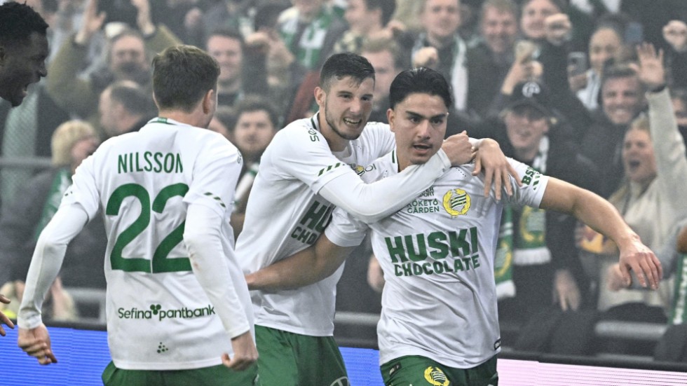 Jusef Erabi avgjorde måndagens derby mellan Hammarby och AIK.