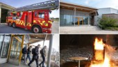 Tre anlagda bränder på gymnasiet på samma dag • Skolledningen: ”Kommer nu att vara extra vaksamma”