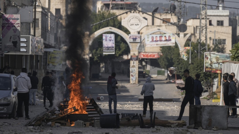 Våldsamheter i Jenin den 26 januari.