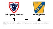 Enköping United föll i toppmötet mot VP Uppsala