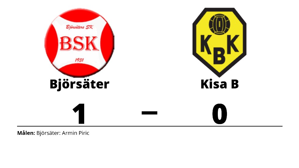 Björsäters SK vann mot Kisa BK B