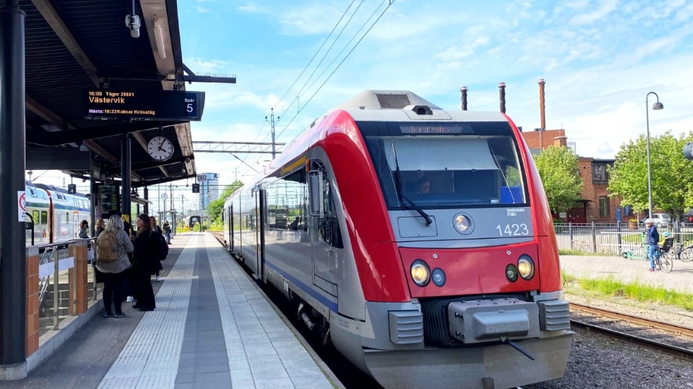 Krösatågen som trafikerar Tjustbanan och Stångådalsbanan  kan få en ny slutstation i Tannefors när Ostlänken byggs och Linköping resecentrum flyttas.  