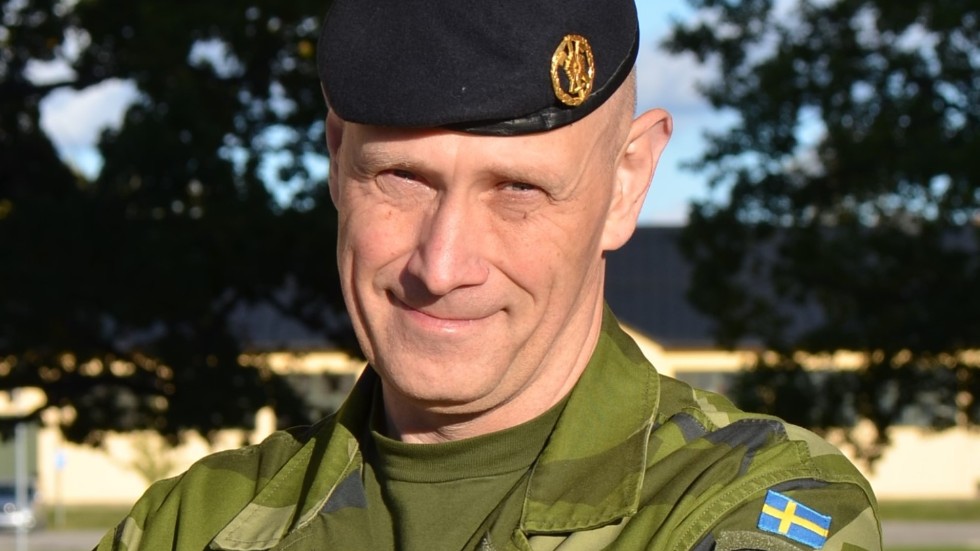 Per Åkerblom har arbetat inom det militära i 30 år.