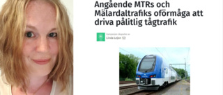 Linda, 37, startade namninsamling mot tågkaoset – nu har tusentals skrivit under: "Det måste ske någon slags förändring"