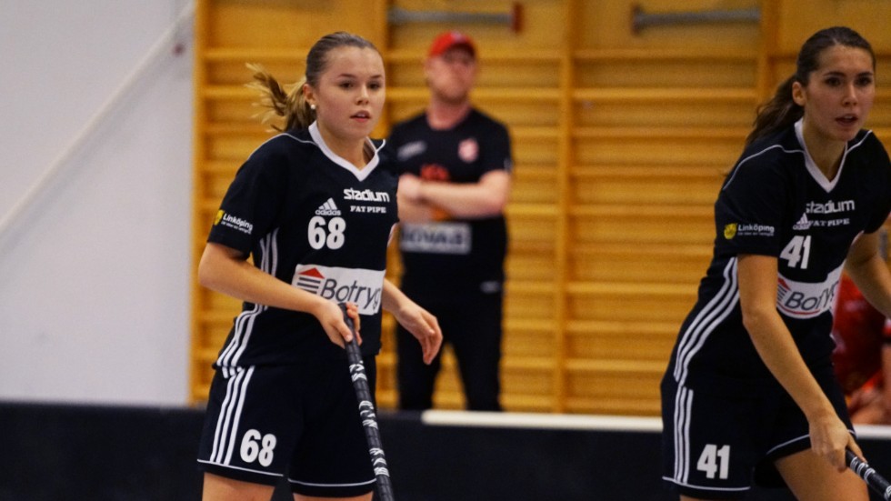 Libk:s Stina Lindell gjorde lagets enda mål i den tunga 1-6-förlusten. 