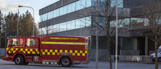 Brandmän fick rycka ut till stor arbetsplats