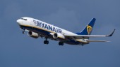 Flera Ryanairplan gick ner i Norrköping