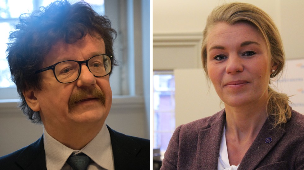 Kommunstyrelsens ordförande Lars Stjernkvist (S) och oppositionsrådet Sophia Jarl (M) kommenterar de nyaste uppgifterna i digitaliseringshärvan.
