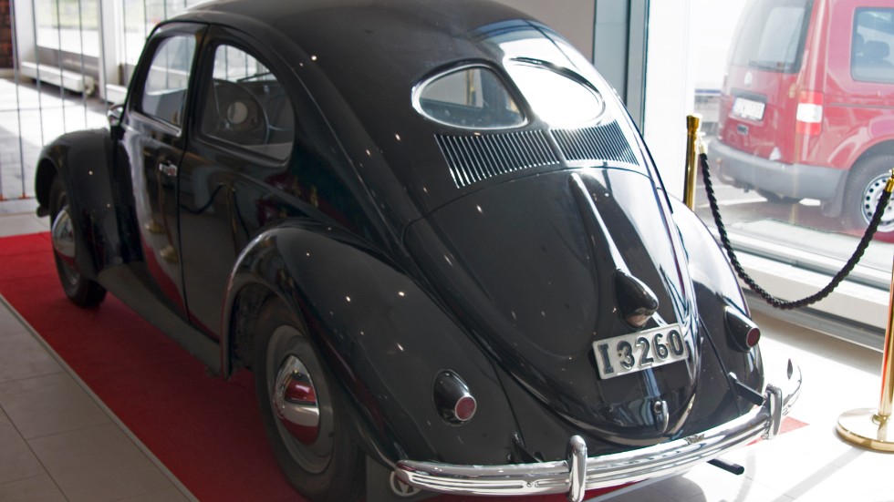 Bilen har stått i Bilcitys lunchrestaurang i närmare 50 år.