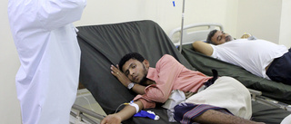 Nödrop från viruskrisen i krigshärjade Jemen