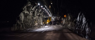 Lastbilsolycka på 1000 meters nivån i gruvan i Malmberget – man klämdes fast