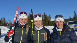 När Charlotte Kalla la skidorna på hyllan blev tränare Ingesson polis – nu följer Ribom i Kallas fotspår