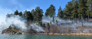 Misstanke om brott bakom skogsbrand