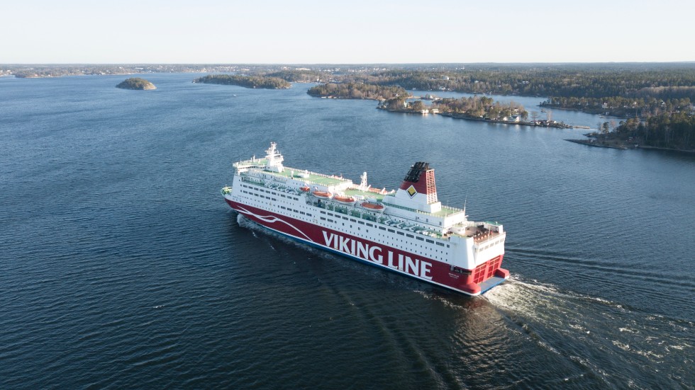 Viking Line slopar utdelning. Arkivbild.