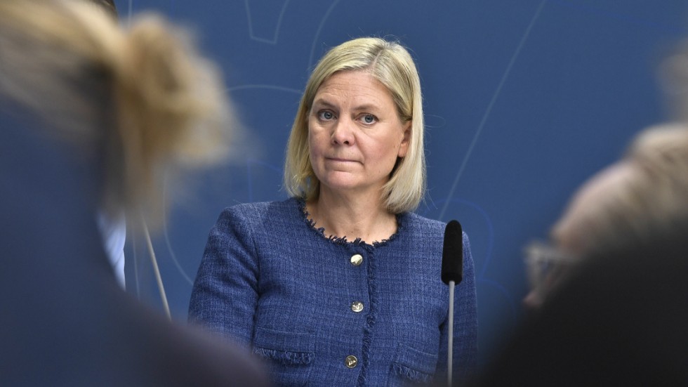 Finansminister Magdalena Andersson vill slopa överskottsmålet, men ledarskribenten är skeptisk.